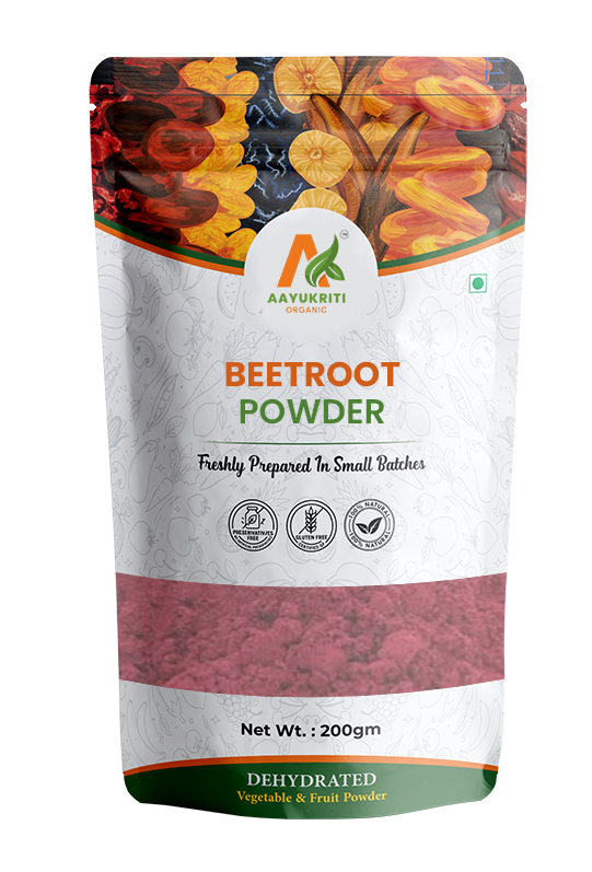 Pure Organic Beetroot Powder - Aayukriti Organic